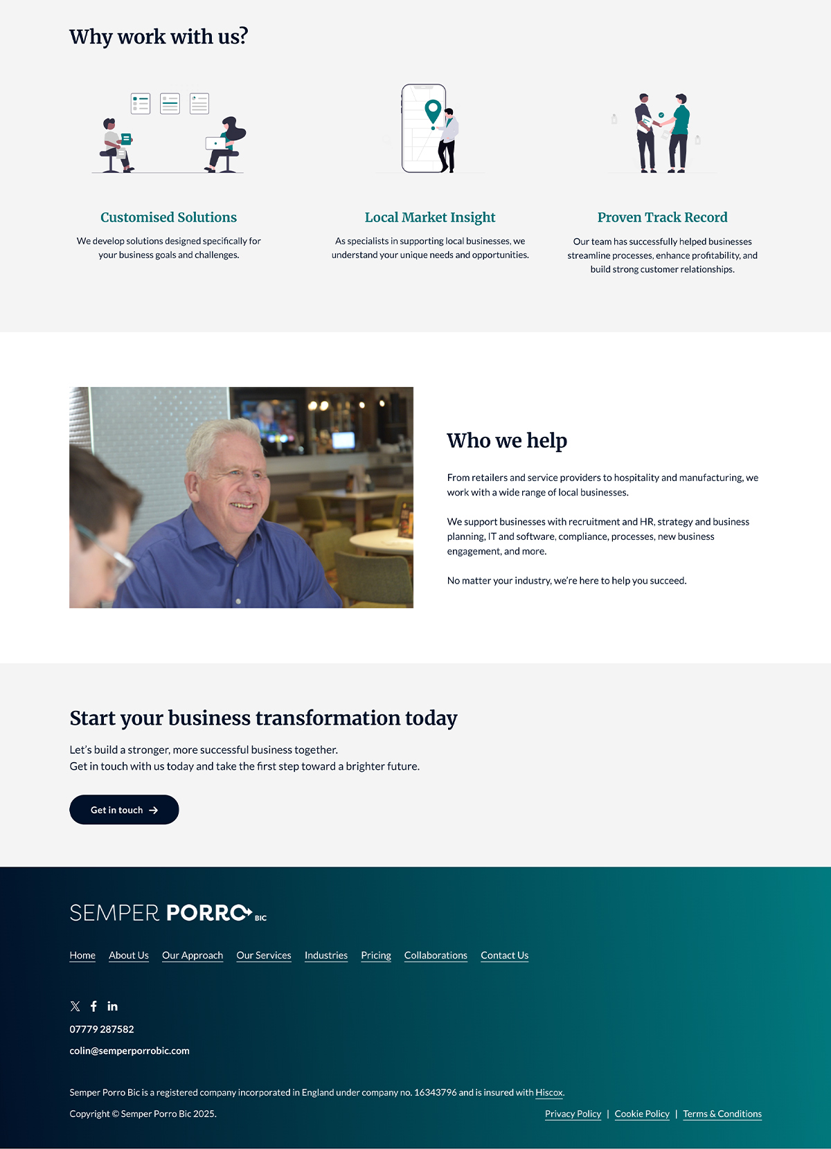 Semper Porro Website